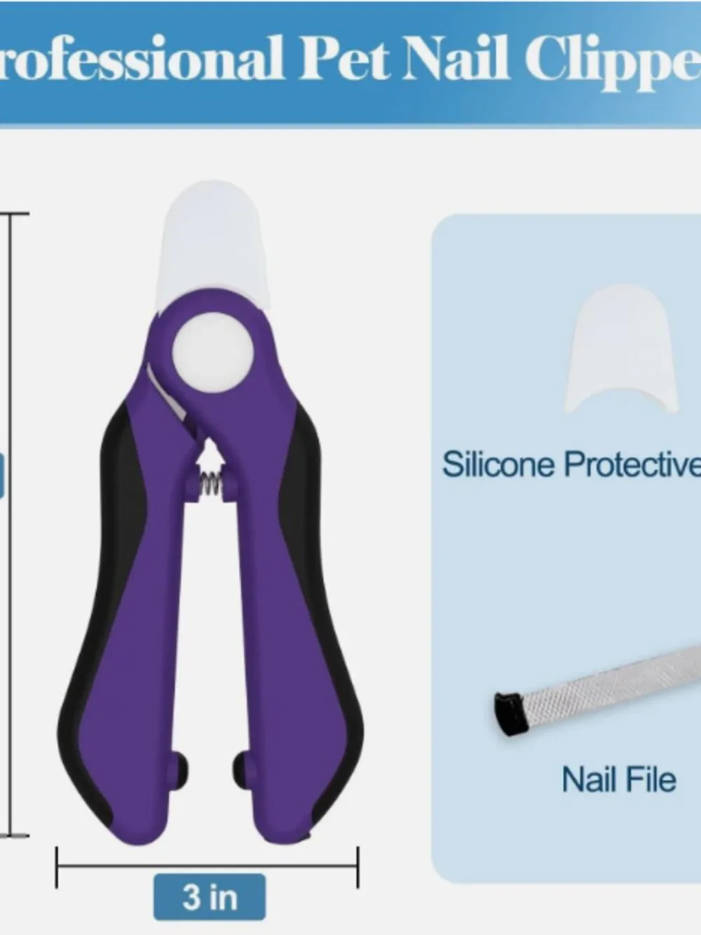 Heavy Duty Dog Nail Clippers and Trimmers